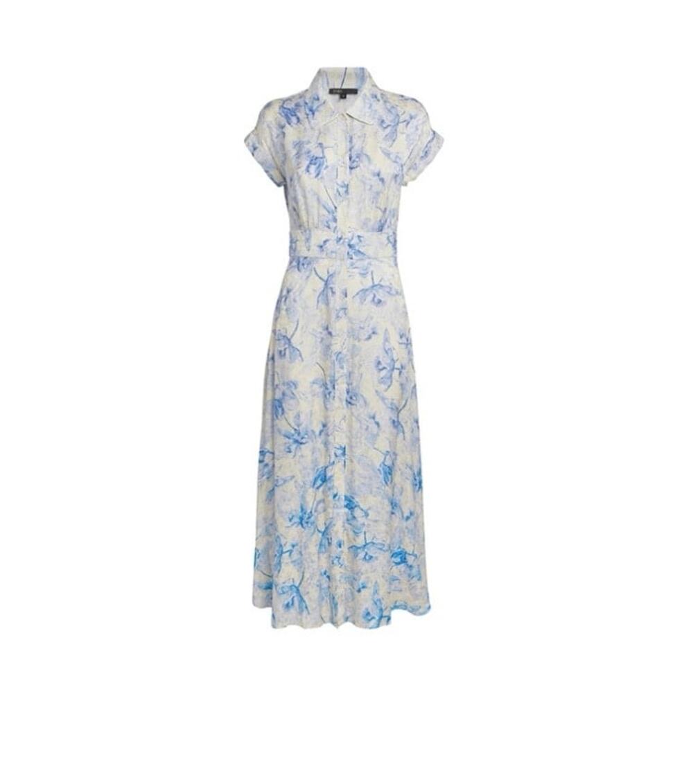 Maje - blue floral dress